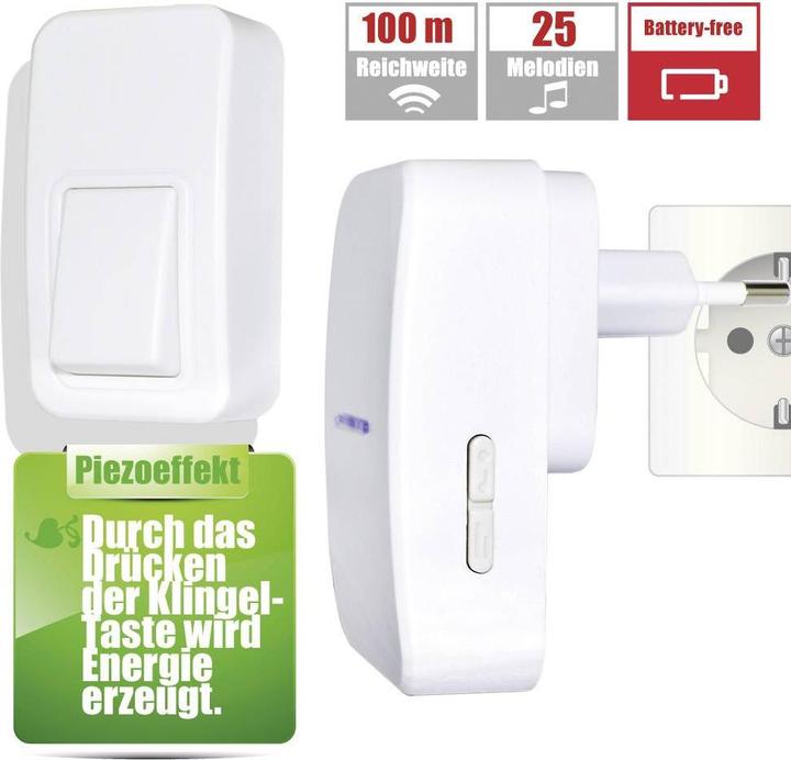 Produktbild X4 Funkklingel Komplett-Set ECO X-4LIFE (Kabellos)