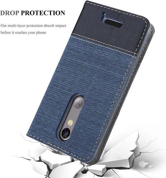 Immagine prodotto Cadorabo Copertina del libro Jeans Optics (Motorola Moto X3)