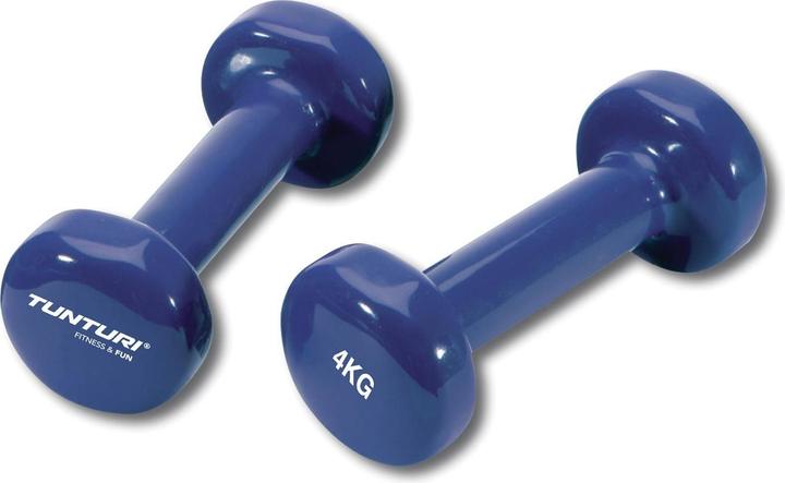 Immagine prodotto Tunturi Vinyl Kurzhanteln (2 x 4 kg)