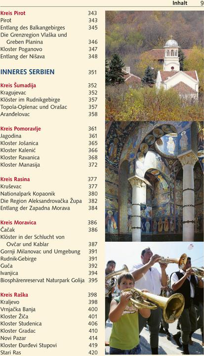 Produktbild Reiseführer Serbien (Deutsch, Birgitta Gabriela Hannover Moser, 2024)