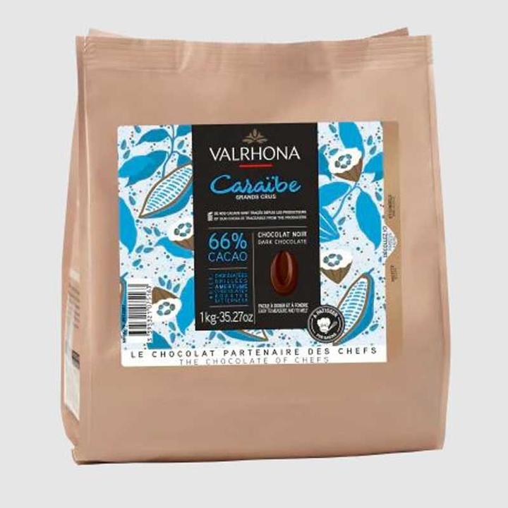 Produktbild Valrhona Karibische Bohnen 66% (1kg) (1 x)
