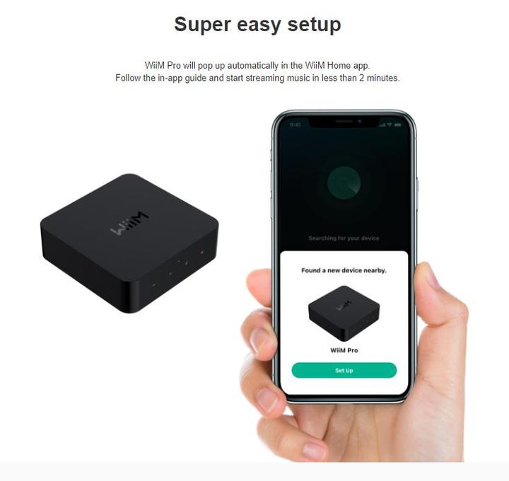Actual product image WiiM Pro (Network Audio Player)