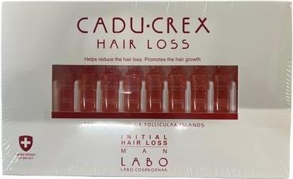 Produktbild Cadu-Crex Initial Hair Loss Treatment for Men 40 Ampoules (40 ml)