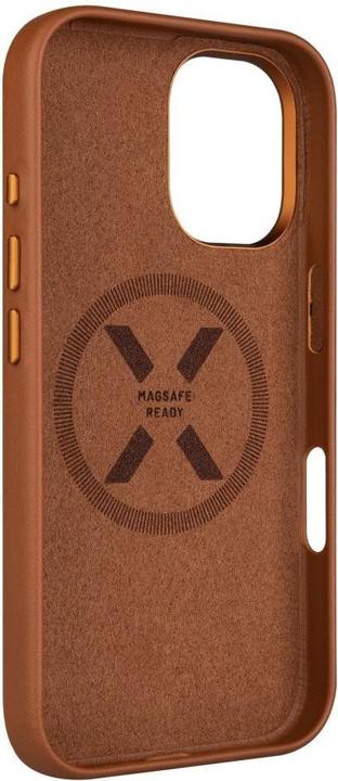 Produktbild Fixed Fixiertes MagLeather | Rückseite | Apfel | iPhone 16 | Leder | Braun (Apple iPhone 16)