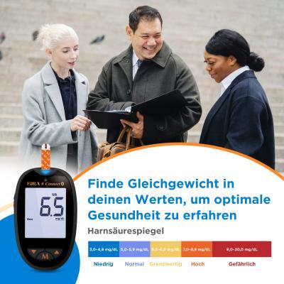 Produktbild Fora 6 Teststreifen - Harnsäure (Teststreifen)