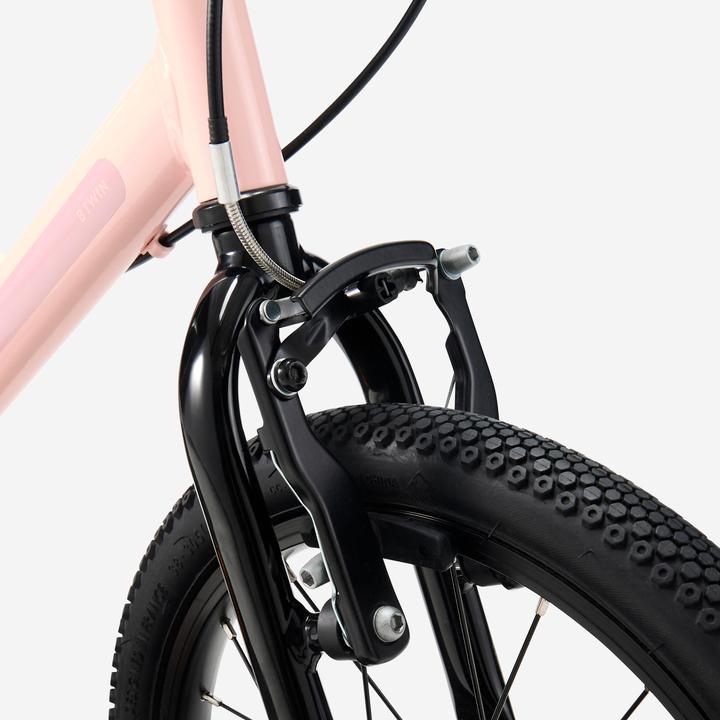 Actual product image Btwin Kinderfahrrad 16 Zoll Discover 500 rosa (16")