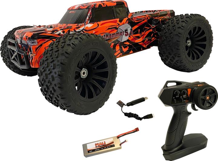 Produktbild DF-Models HotHammer 5.1 Truck BL brushless 1:10XL - RTR (RTR Ready-to-Run)