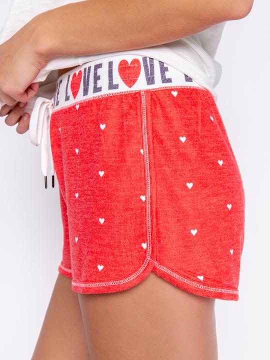 Produktbild Pj Salvage Pyjama Unterteil rot/klein gemustert (36)