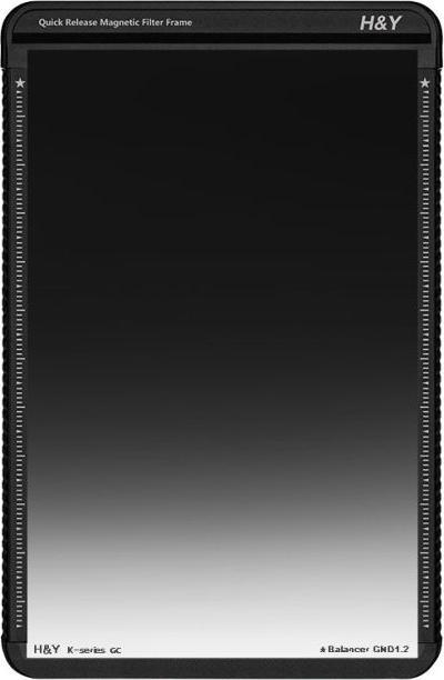 Actual product image H&Y Balancer GND 1.2/4 Stop Filter w/ Frame HD (HY-KB12) (Magnet filter holder)
