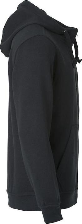 Image du produit Clique Basic Hoodie avec fermeture éclair sur toute la longueur (4XL)
