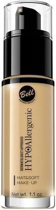 Bell Cosmetics HypoAllergenic Mat&Soft Make-Up fluide matifiant hypoallergénique 03 Sunny Beige 30g (Beige ensoleillé)
