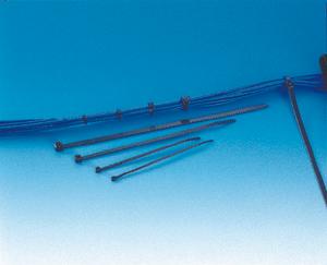 Actual product image HellermannTyton Cable tie black 390x4,7mm (Plastic cable ties, 390 mm, 100 pcs.)