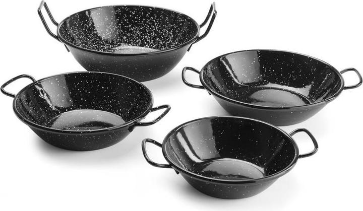 Immagine prodotto Hendi Ciotola per la paella (18.50 cm, Padella per paella, Smalto, Acciaio)