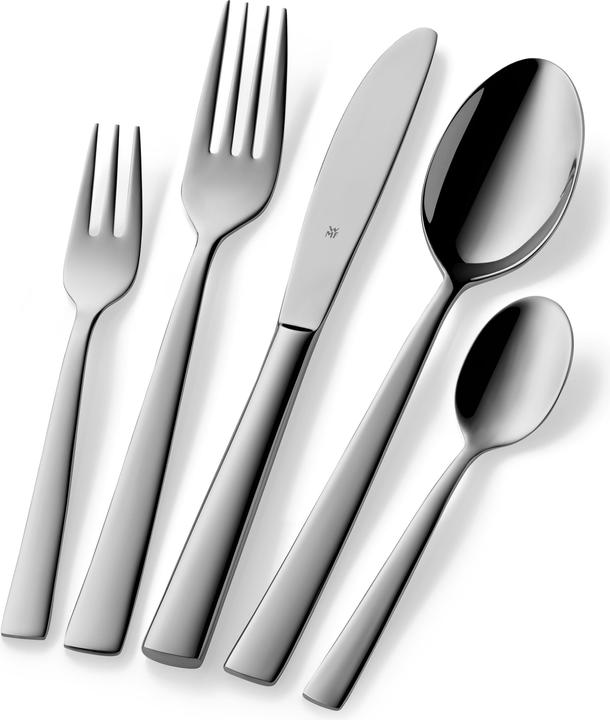 Produktbild WMF Essbesteck Besteckset 12 Personen Philadelphia 60tlg Monobloc Edelstahl 18/10 poliert (60 Stück, Besteck Set)