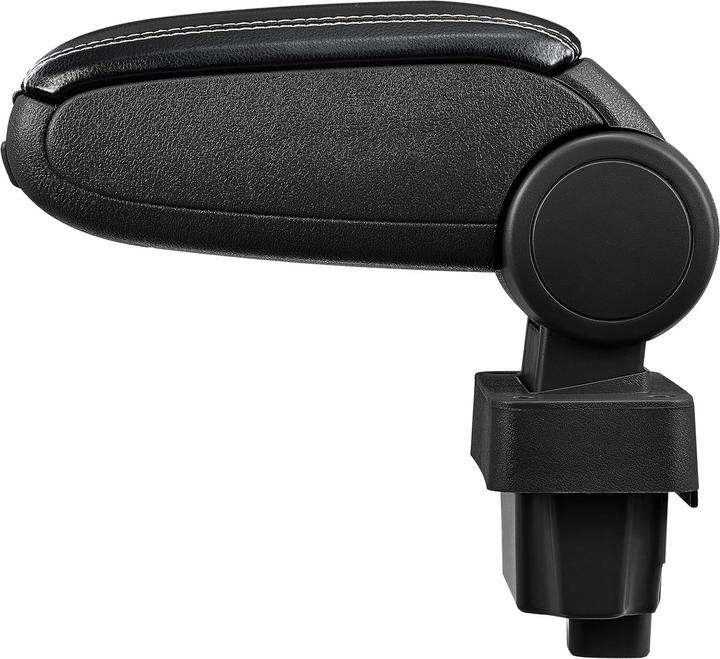 Produktbild Pro-Tec Mittelarmlehne BMW E36 mit Staufach Kunstleder Schwarz weisse Nähten