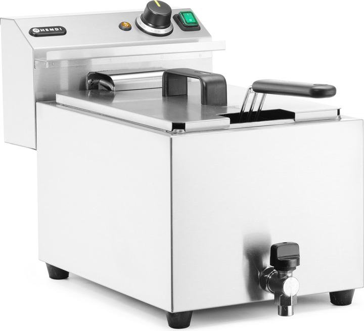 Produktbild Hendi Fritteuse mit Ablasshahn 10 l 400V 6600W