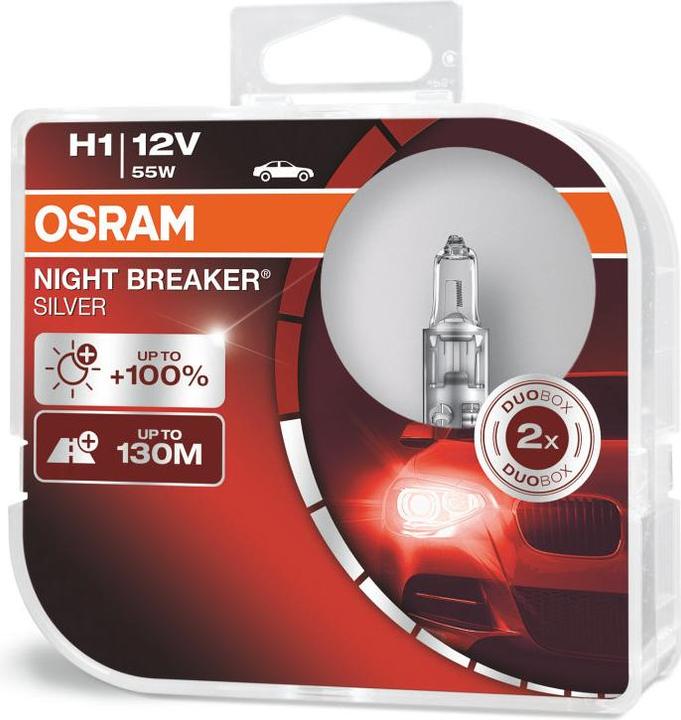 Produktbild Osram Glühlampe Night Breaker Silver H1 (H1)