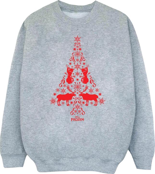 Disney Frozen Christmas Tree Sweatshirt Jungen