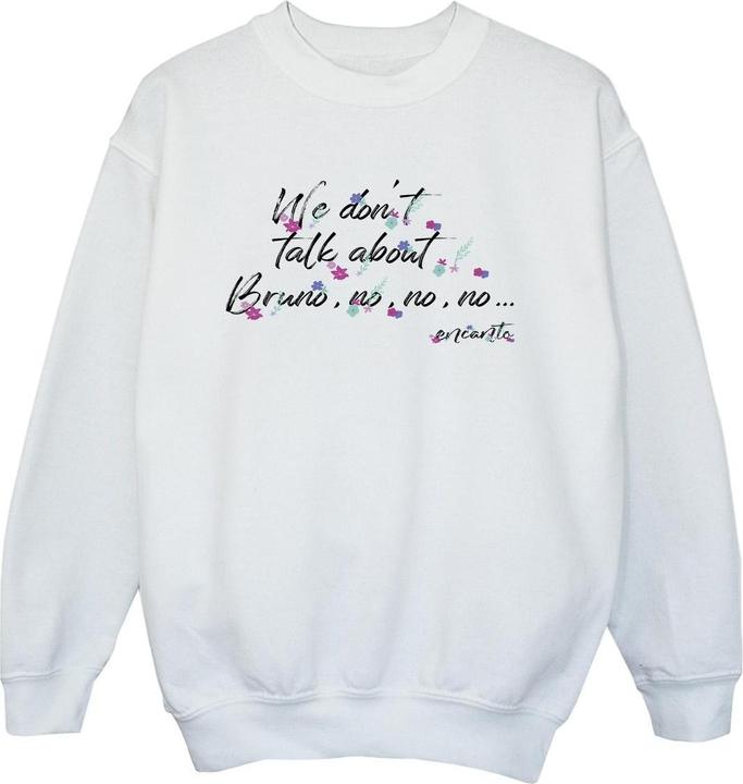 Disney Encanto We Dont Talk About Bruno No No Sweatshirt Jungen