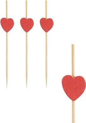 Actual product image Papstar Fingerfood - Picker "Heart (100 x)