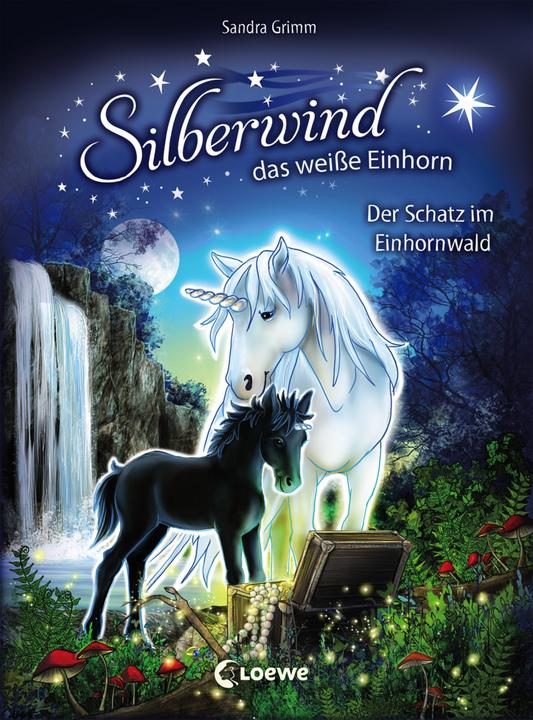 Produktbild Silberwind, das weisse Einhorn 8 - Der Schatz im Einhornwald (Deutsch, Caroline Ina Schröter, Sandra Grimm, Loewe Erstes Selberlesen, 2019)