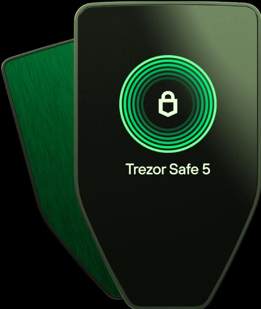 Image du produit Trezor Safe 5 - Béryl vert (Bitcoin, Autrui, Dogecoin, Ethereum Classic)