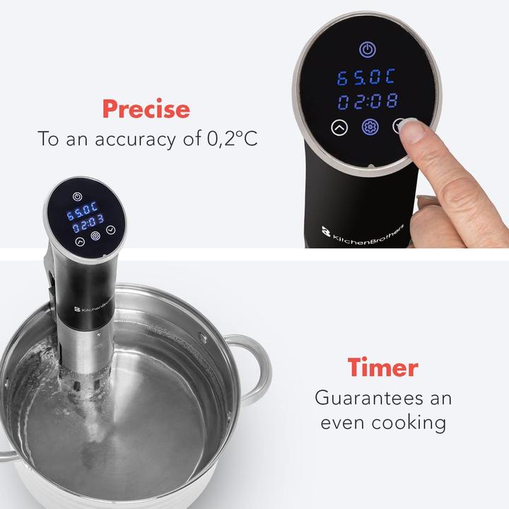 Produktbild KitchenBrothers Sous Vide Garer Set