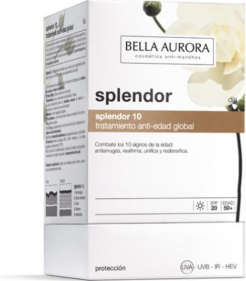 Actual product image Bella Aurora SPLENDOR 10 tratamiento anti-edad SPF20 50 ml (50 ml, Day cream, SPF 20)