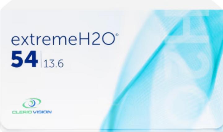 Actual product image Extreme H2o 54% 13.6 (+2.5, Monthly lens, 6 Piece, Spherical)
