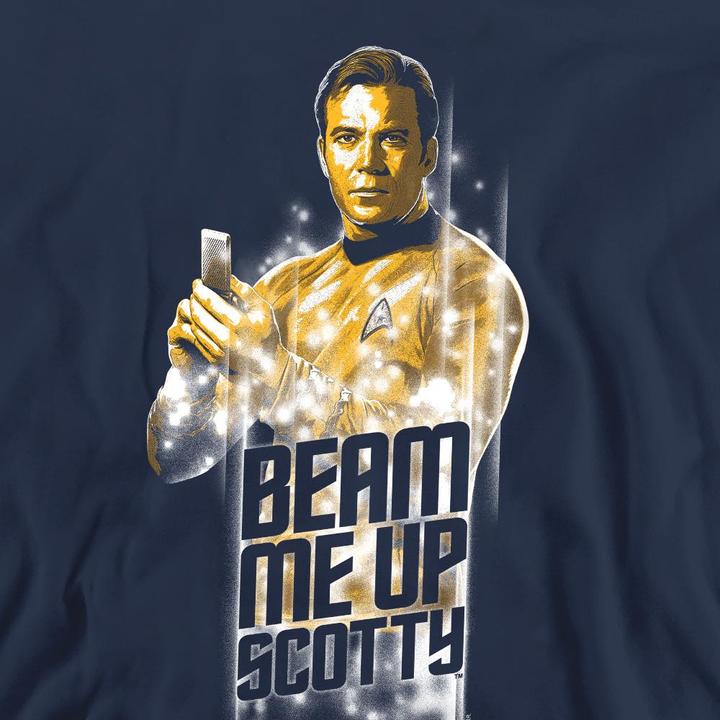 Immagine prodotto Beam Me Up Felpa Adulto Unisex (L)