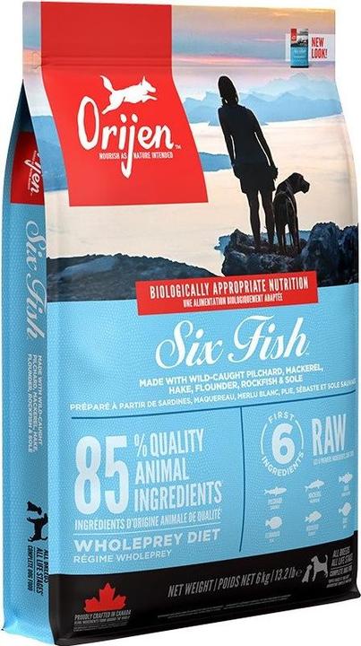 Image du produit Orijen 6-Poissons (Adulte, 1 pcs, 6000 g)