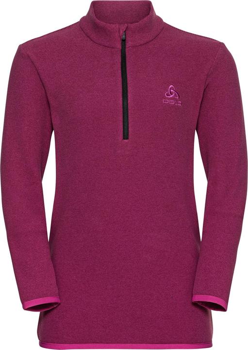 Actual product image Odlo Mid layer 1/2 zip ROY KIDS STRIPE (104)