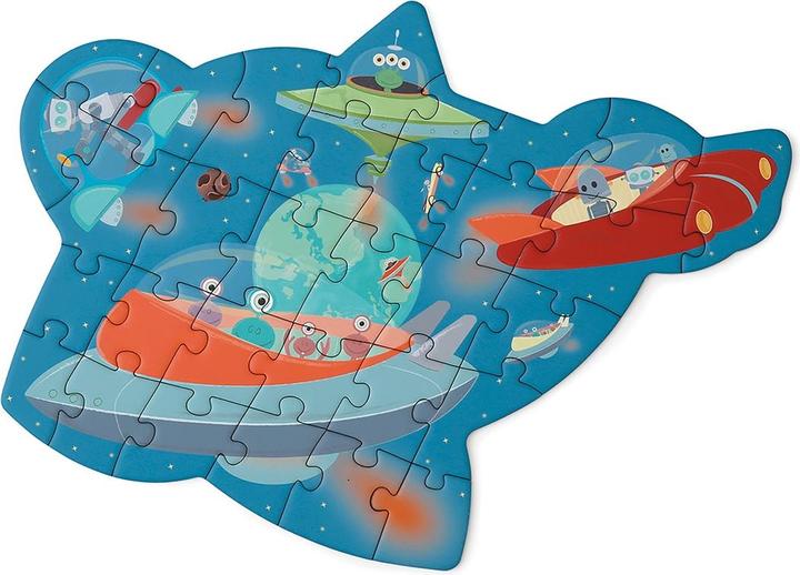 Produktbild Scratch Konturpuzzle Weltall (31 Teile)