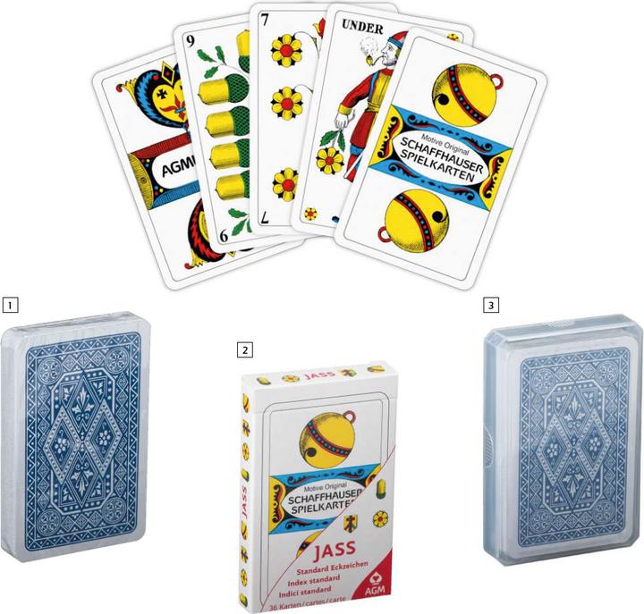 Produktbild AGM Jeu de carte - Jass Allemand (Carton ou polybox) - Carton (Deutsch, Französisch, Italienisch)