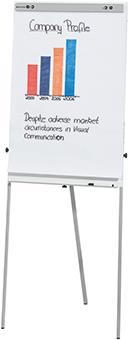 Actual product image Soennecken Flipchart 68x105cm grey tripod (68 x 105 cm)