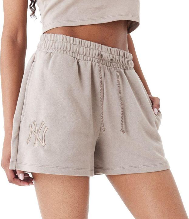 Immagine prodotto New Era Pantaloncini da donna Frech Terry NY Yankees marrone cenere (XS)