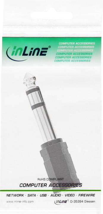 Image du produit InLine adaptateur audio (Adaptateur jack)