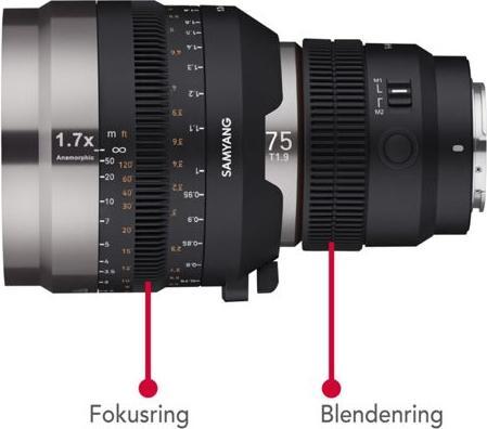 Image du produit Samyang Adaptateur anamorphique V-AF