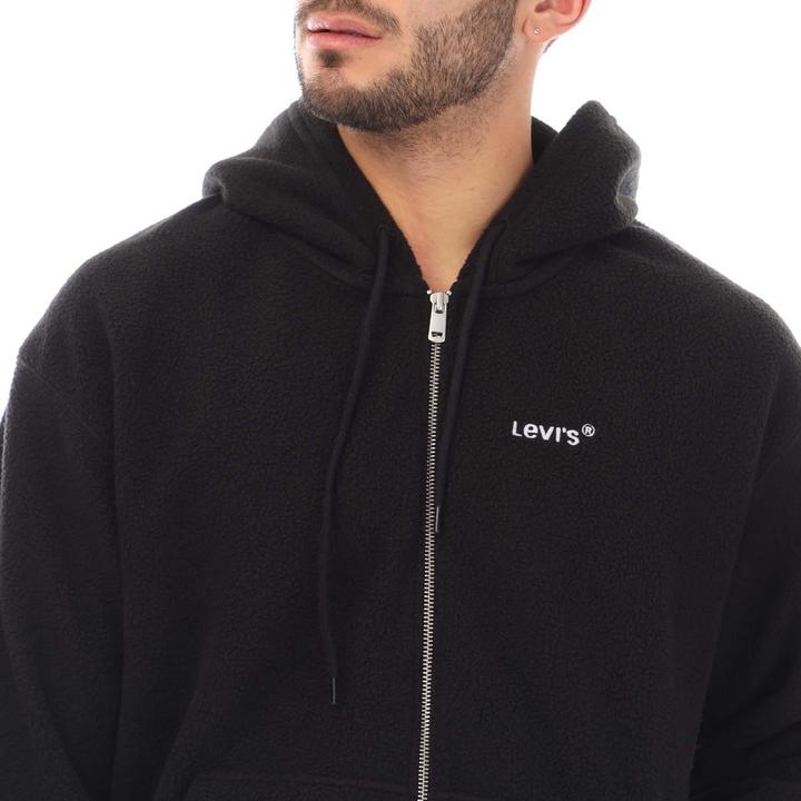 Immagine prodotto Levis Headline Felpa con Cappuccio Vestibilità Rilassata Logo Cerniera su intera lunghezza Uomo (M)