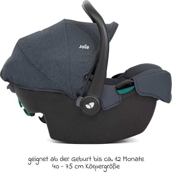 Image du produit Joie Siège bébé i-Snug 2 i-Size à partir de la naissance-13 kg (40 cm-75 sièges bébé) (Coque auto, Norme ECE R129/i-Size)