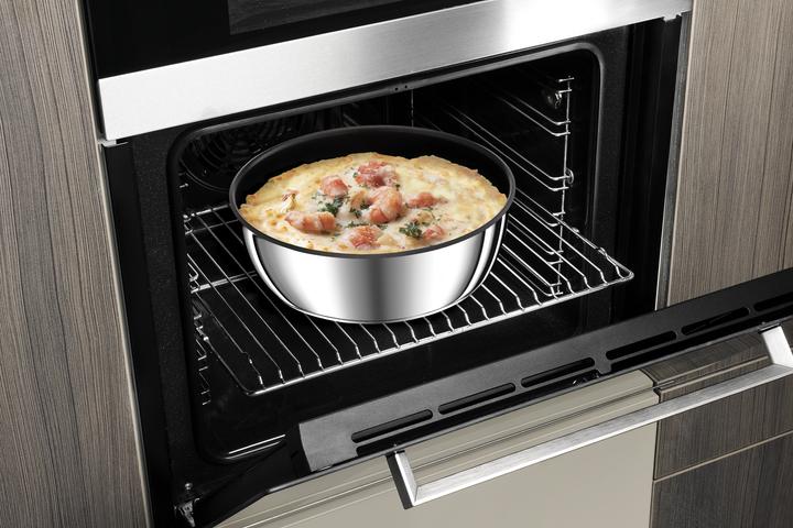 Produktbild Tefal Ingenio Preference On 13-teiliges Set (24 cm, Wok Pfanne, Pfannenset + Topfset, Kochtopf, Bratpfanne, Stielkasserolle, Edelstahl)