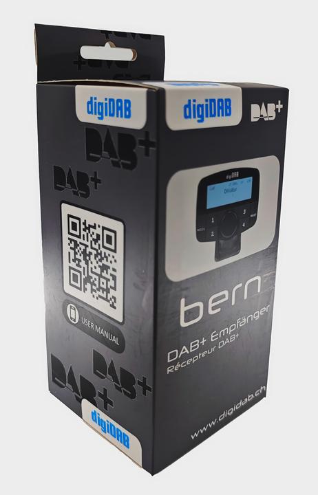 Actual product image digiDAB DAB+ receiver "BERN" 5V