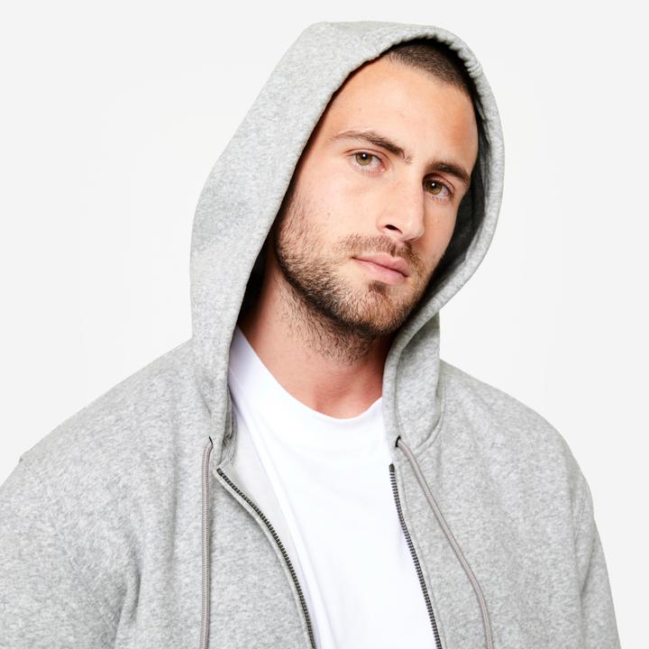 Immagine prodotto Domyos Giacca con cappuccio da uomo - grigio (XXL)