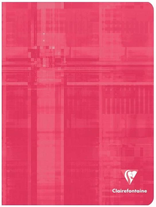 Nutritional values and ingredients Clairefontaine Notebook with ruler (17 x 22 cm, Checked, Hardcover)