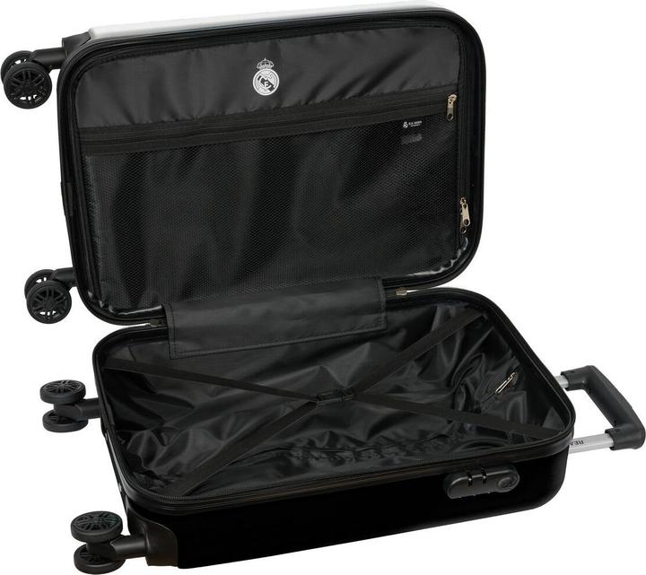 Immagine prodotto Real Madrid CF Carrello Cabina Real Madrid C.F. 1° Kit 24/25 Bianco Grigio 20" (40.10 l, Bagaglio a mano (fino a 50 litri))