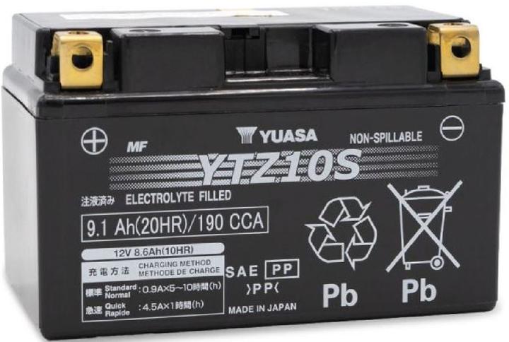 Image du produit Yuasa YTZ10S (12 V, 9.10 Ah, 190 A)