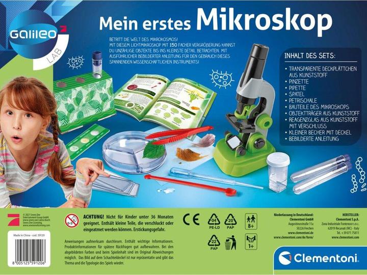 Produktbild Clementoni Mein erstes Mikroskop