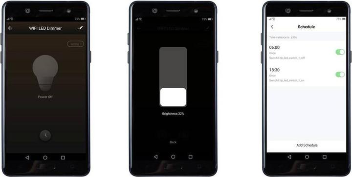 Produktbild Sygonix SY-5775566 Unterputz Dimmer Geeignet für Leuchtmittel: LED-Lampe, Glühla