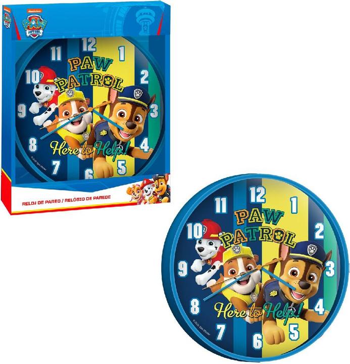 Actual product image Paw Patrol Wall clock (25 cm)