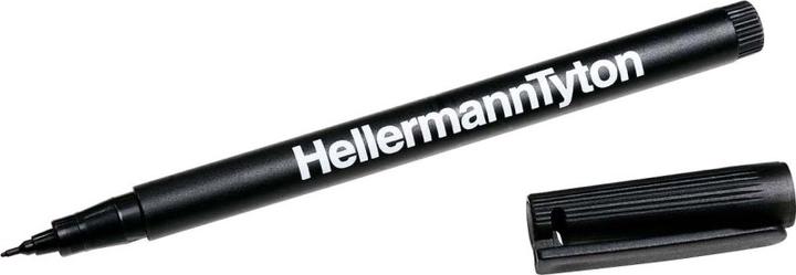 Produktbild HellermannTyton Markierstift 2er Set schwarz (Schwarz, 2 x)